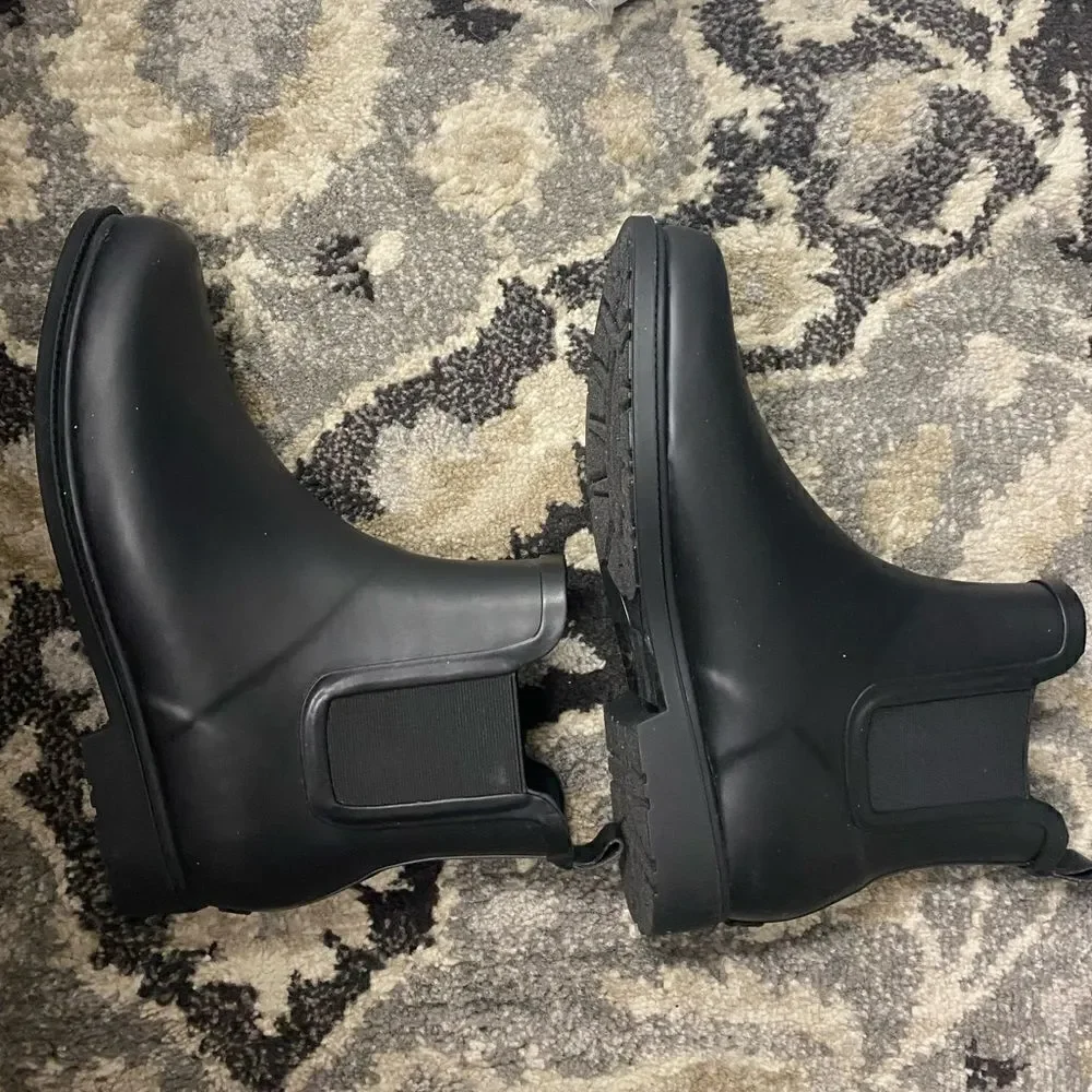 J. Crew Factory Chelsea rain boots Item AA538*